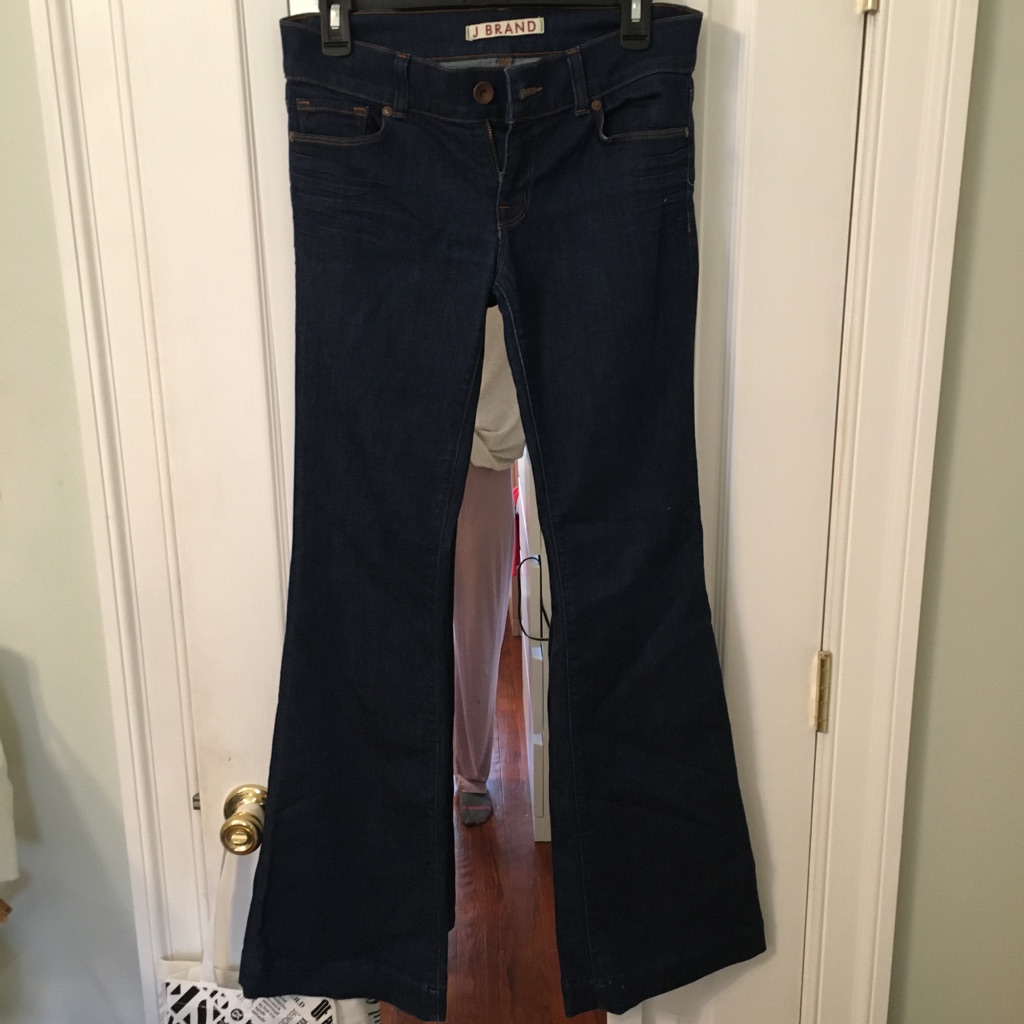 J Brand Bell Bottom Jeans